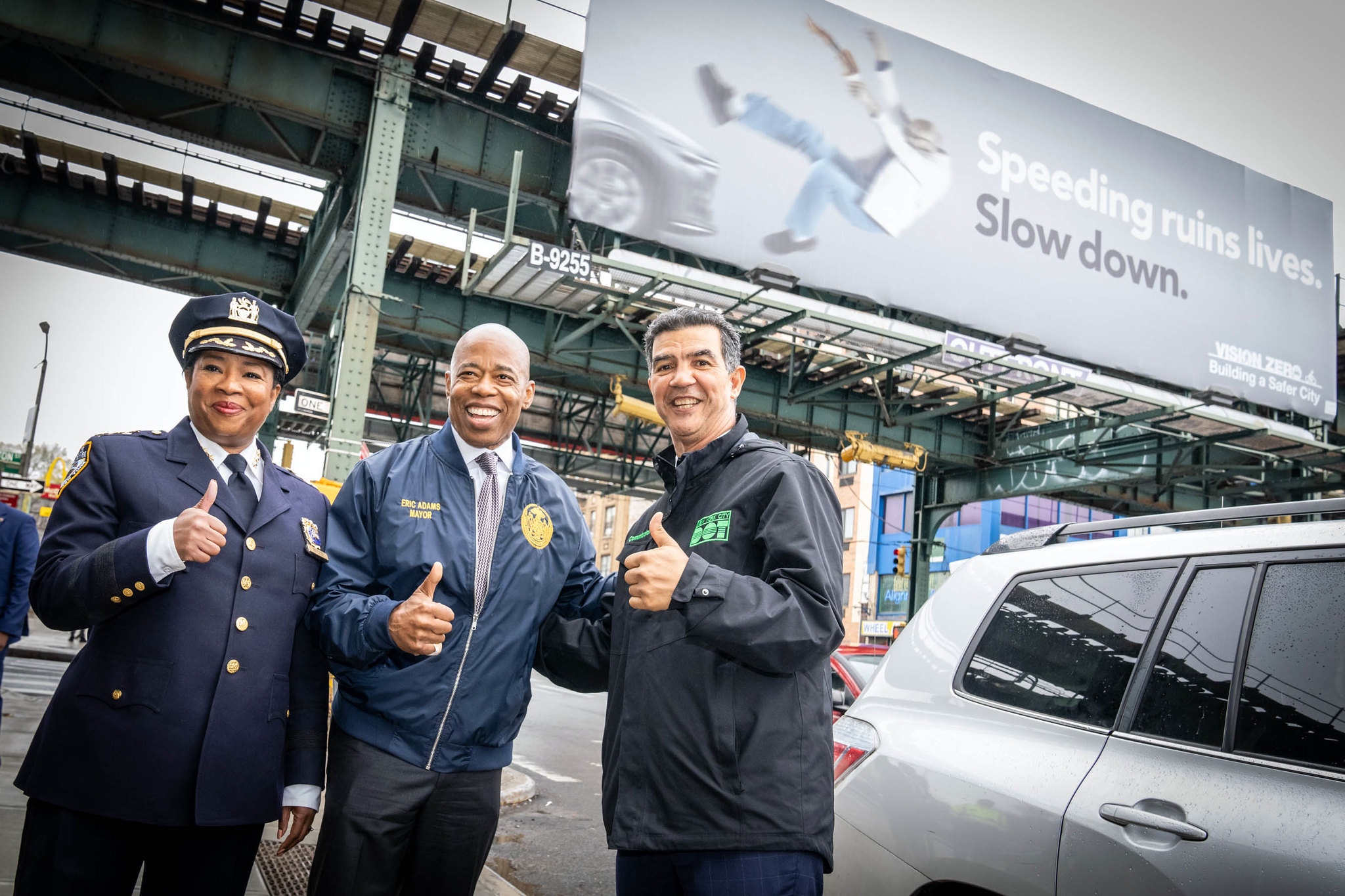 Mayor Eric Adams and New York City Department of Transportation (DOT) Commissioner Ydanis Rodriguez launch a $4 million multi-platform, multilingual campaign to counter rising traffic violence and curb dangerous driving behaviors.