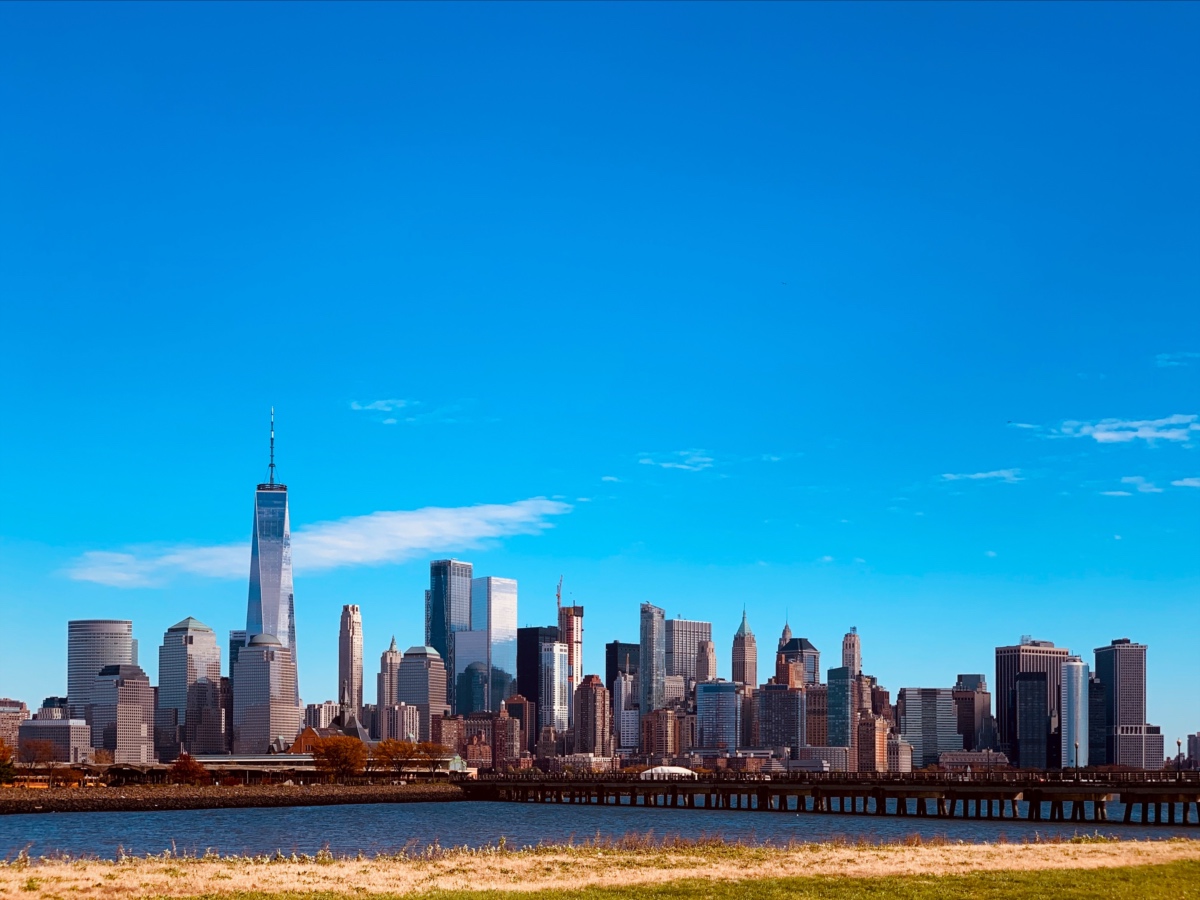 Lower Manhattan skyline