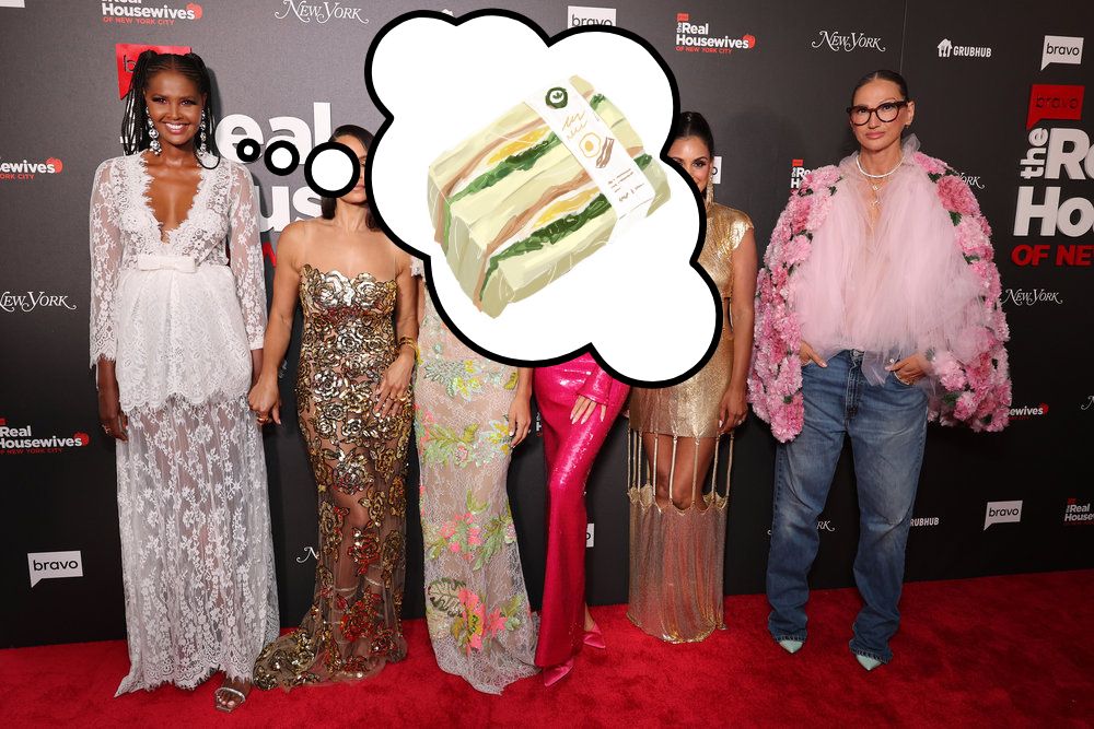 RHONY cast member Ubah Hassan thinks about a sandwich.