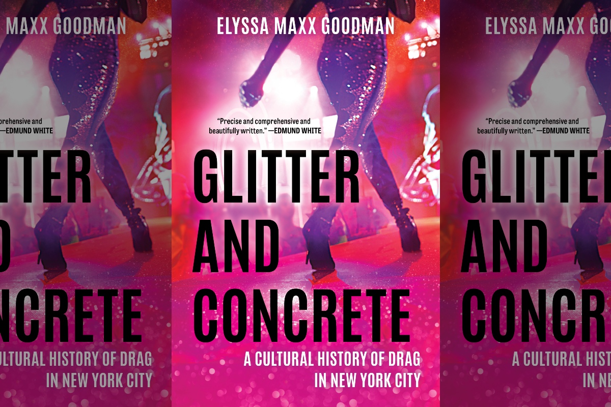 The cover of Elyssa Goodman's book "Glitter and Concrete."
