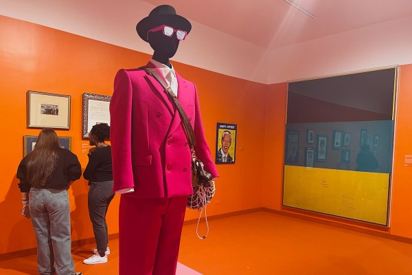 Virgil Abloh Brooklyn Museum FOS Hat Orange