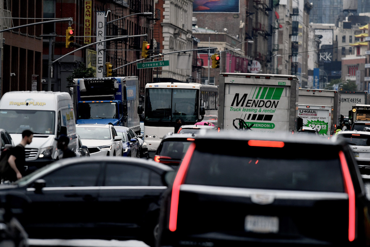 Gridlock in Manhattan